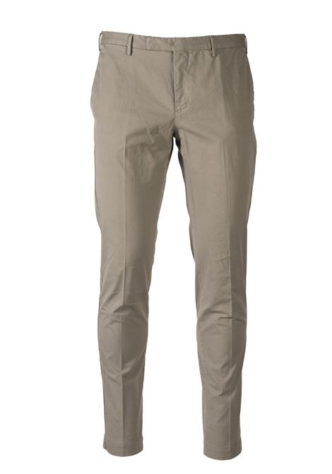 PT Torino Beige Cotton and Elastane Trousers - Spring/Summer PT TORINO |  | CO-KTZEZ00CL1Y121